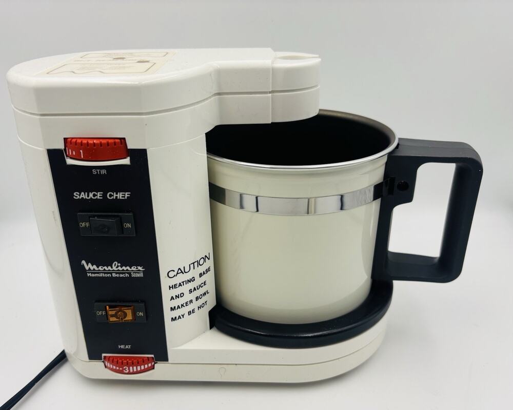 Vintage Moulinex Hamilton Beach Scovil Sauce Chef Sauce Maker MH862 NEW NO BOX